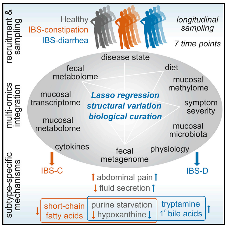 Longitudinal Multiomics Reveals SubsetSpecific Mechanisms Underlying
